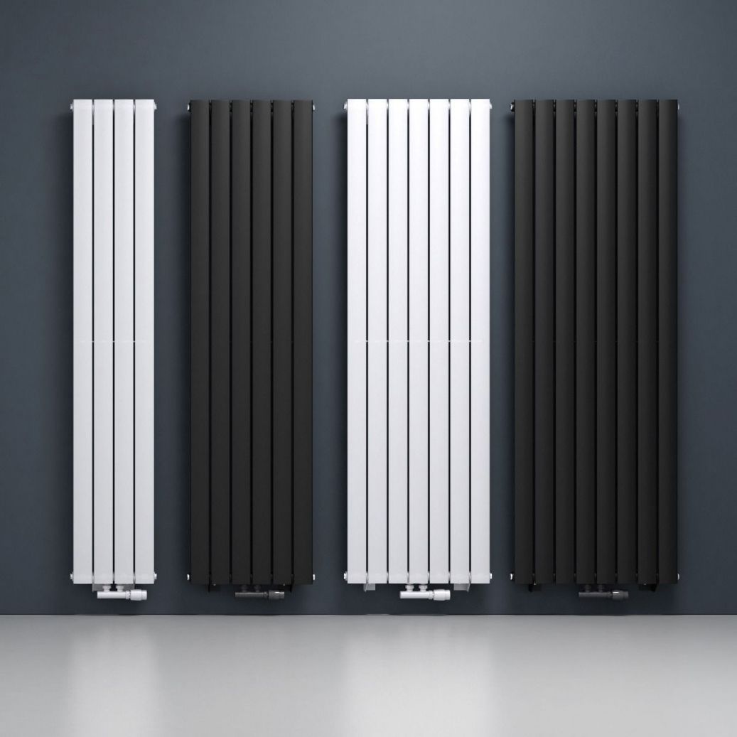 Calorifer vertical EGO - Kalifa, radiator din otel, Alb sau Antracit, dimensiuni la alegere