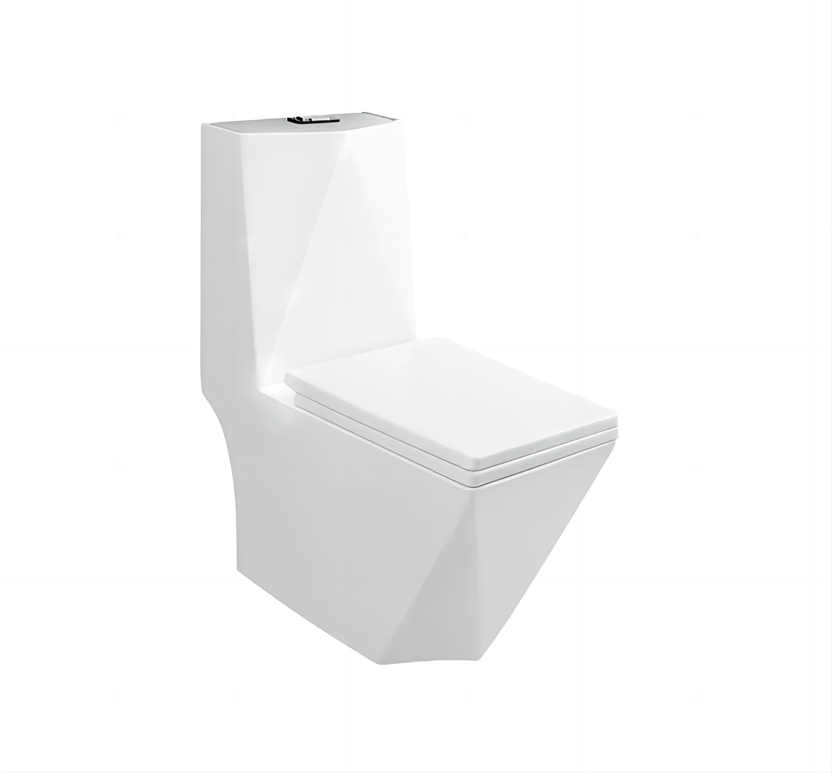 Capac Duroplast, Alb, sistem Quick-Release, inchidere Soft-Close pentru vas wc Enrico Alb