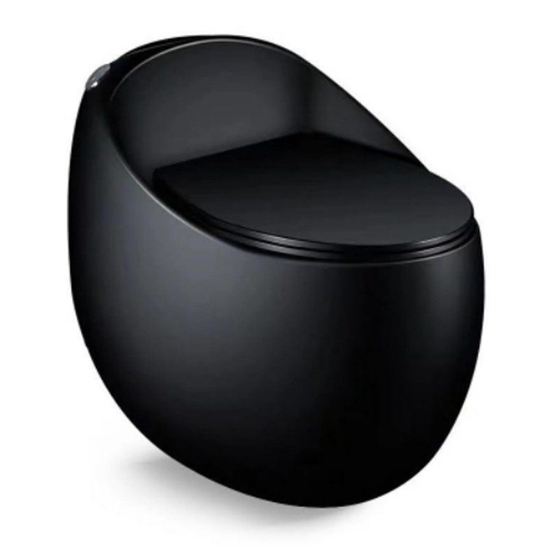 Capac Duroplast inchidere Soft-Close pentru vas wc Santa Negru
