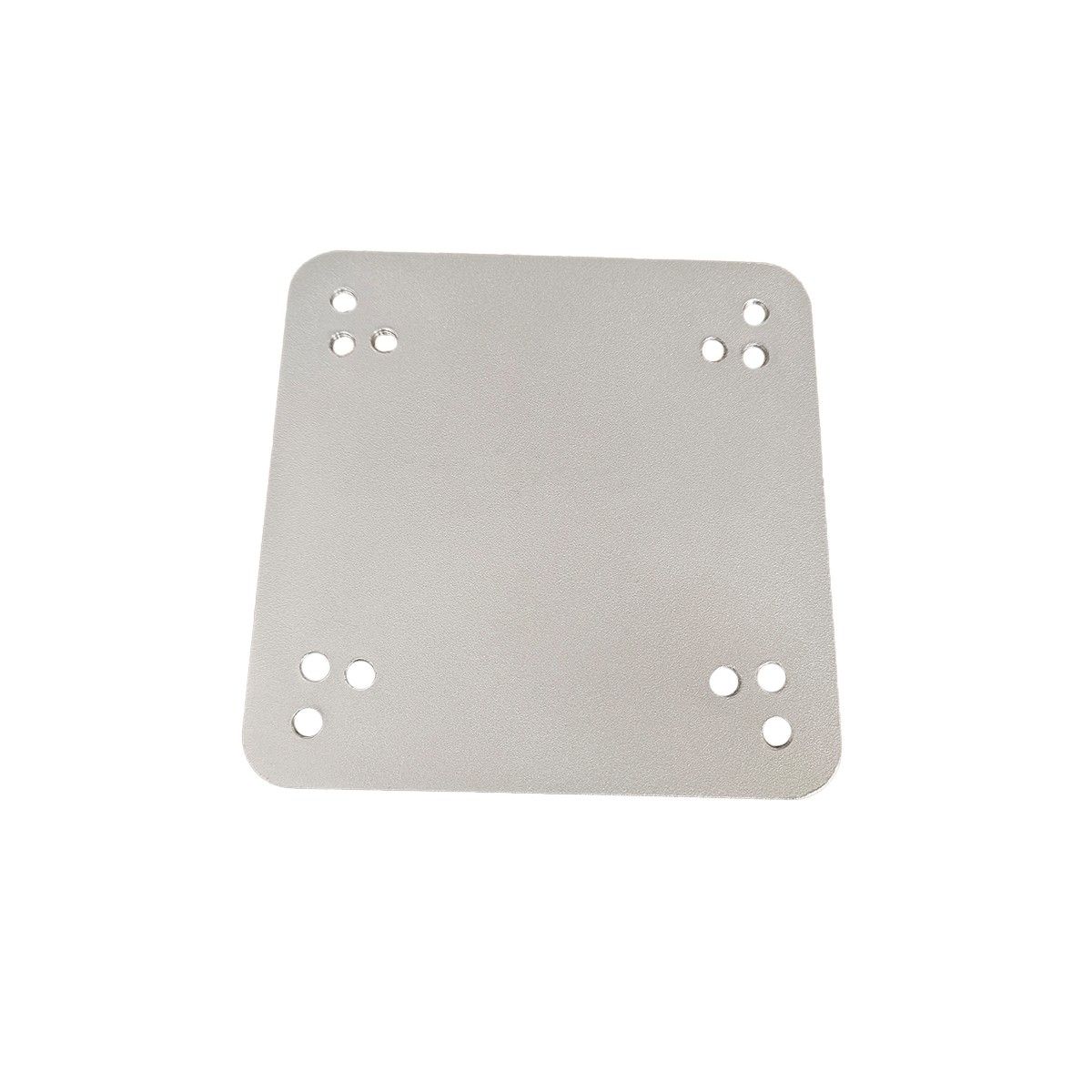Element fixare dus solar in pamant, otel, dimensiuni 20x20 cm, Natur