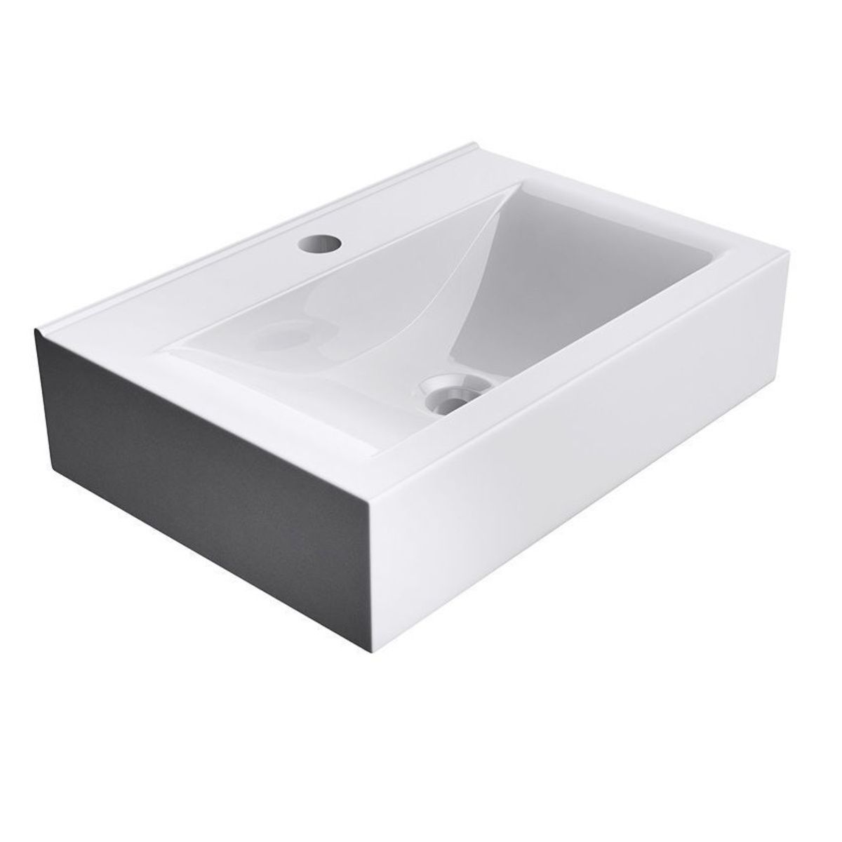 Lavoar EGO-118, ceramica sanitara, montaj pe perete sau supendat, 45 sau 60 x 31 cm