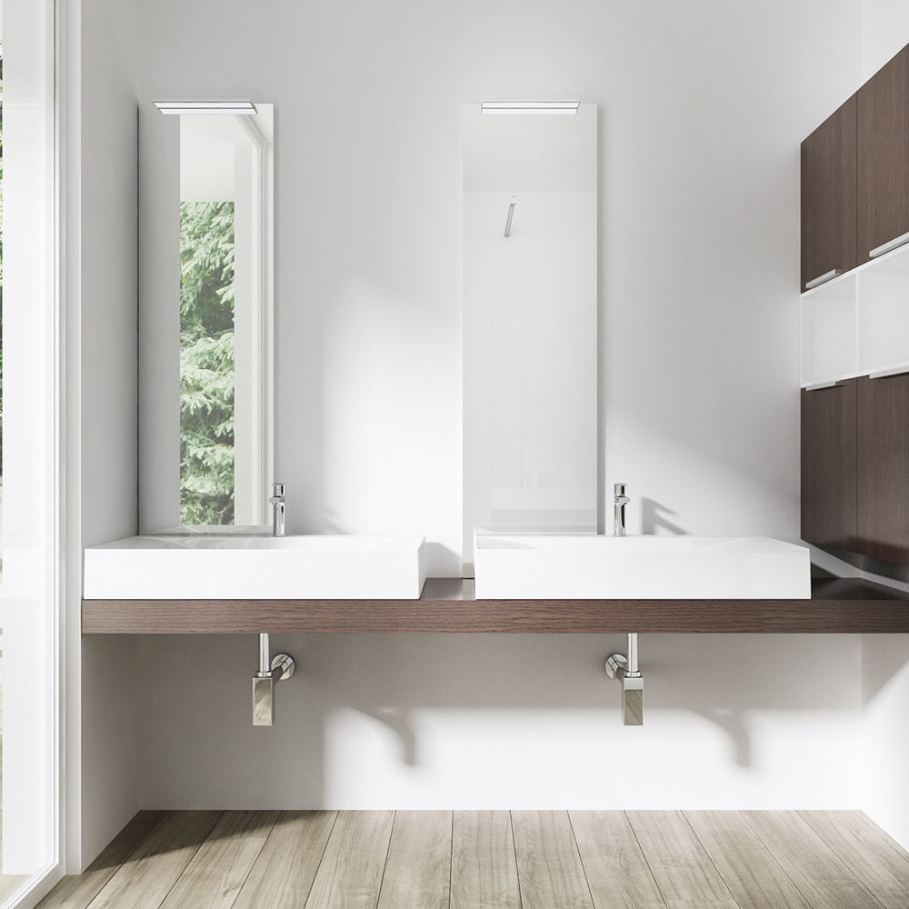 Lavoar EGO-810, compozit marmura, montaj pe blat sau suspendat, 60,80 sau 100 x 48 cm