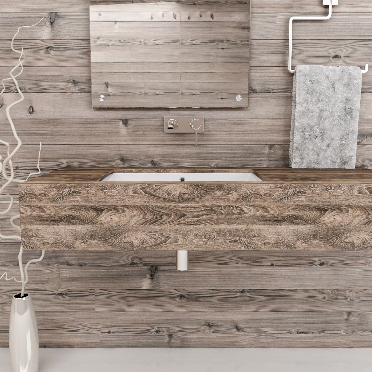 Lavoar Romeo, Alb, 53x37 cm, montaj ingropat, ceramica sanitara