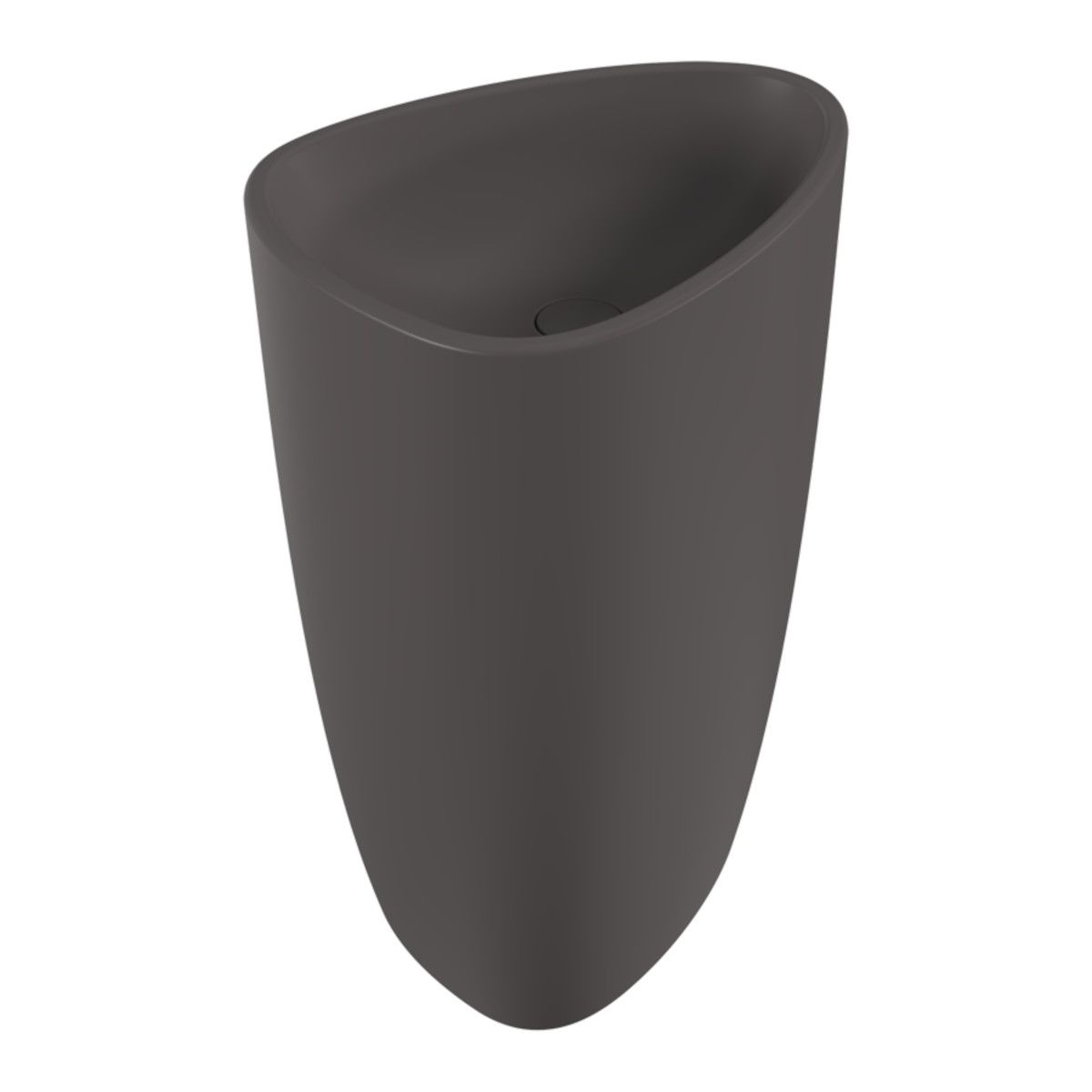 Lavoar stativ Britney, montaj pe podea, 58x43x86 cm, capac ceramic, antracit mat, Royalty Line by Ego