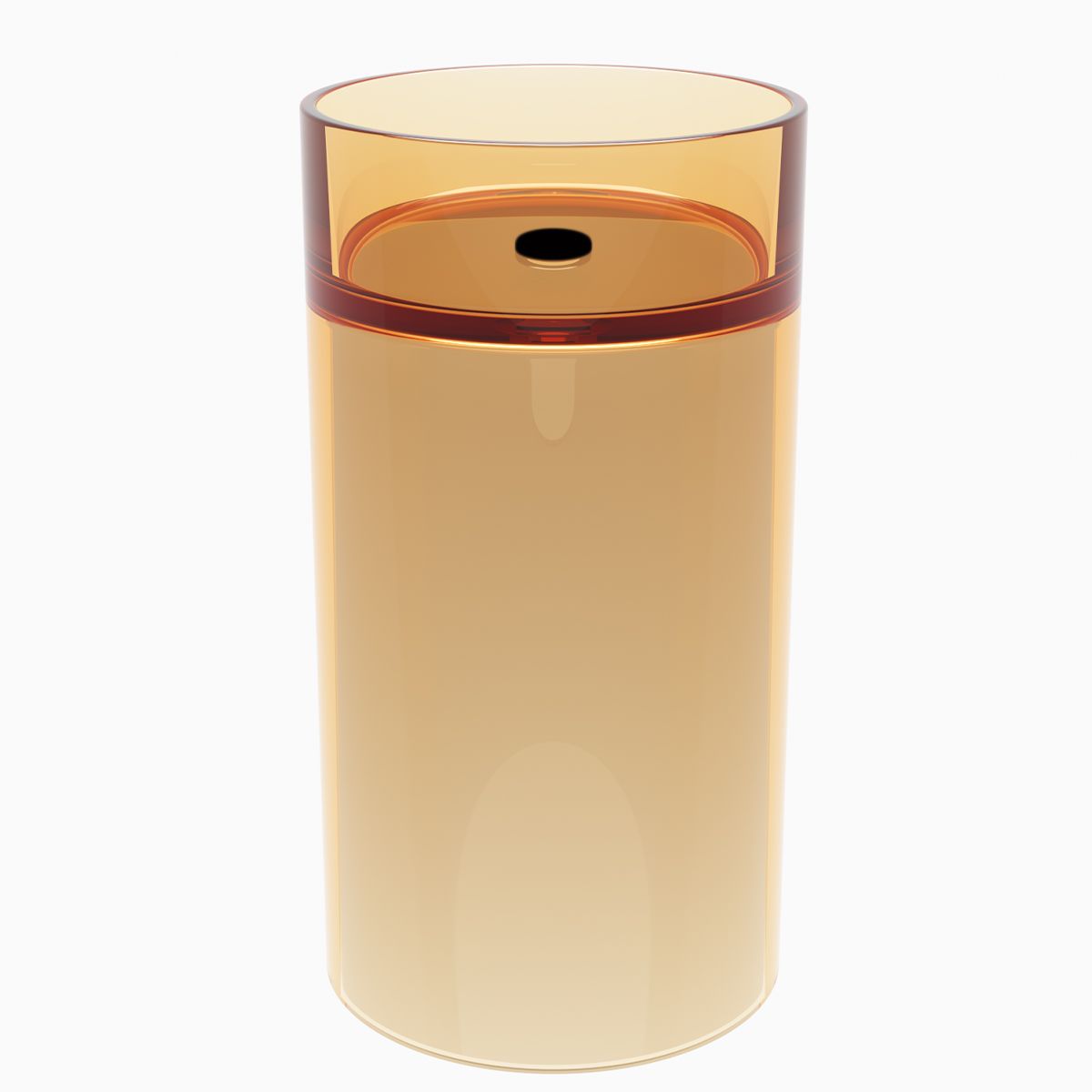 Lavoar stativ, freestanding, CristalMood, culoarea graului, transparent, 45x45x85 cm, ventil inclus, Sole