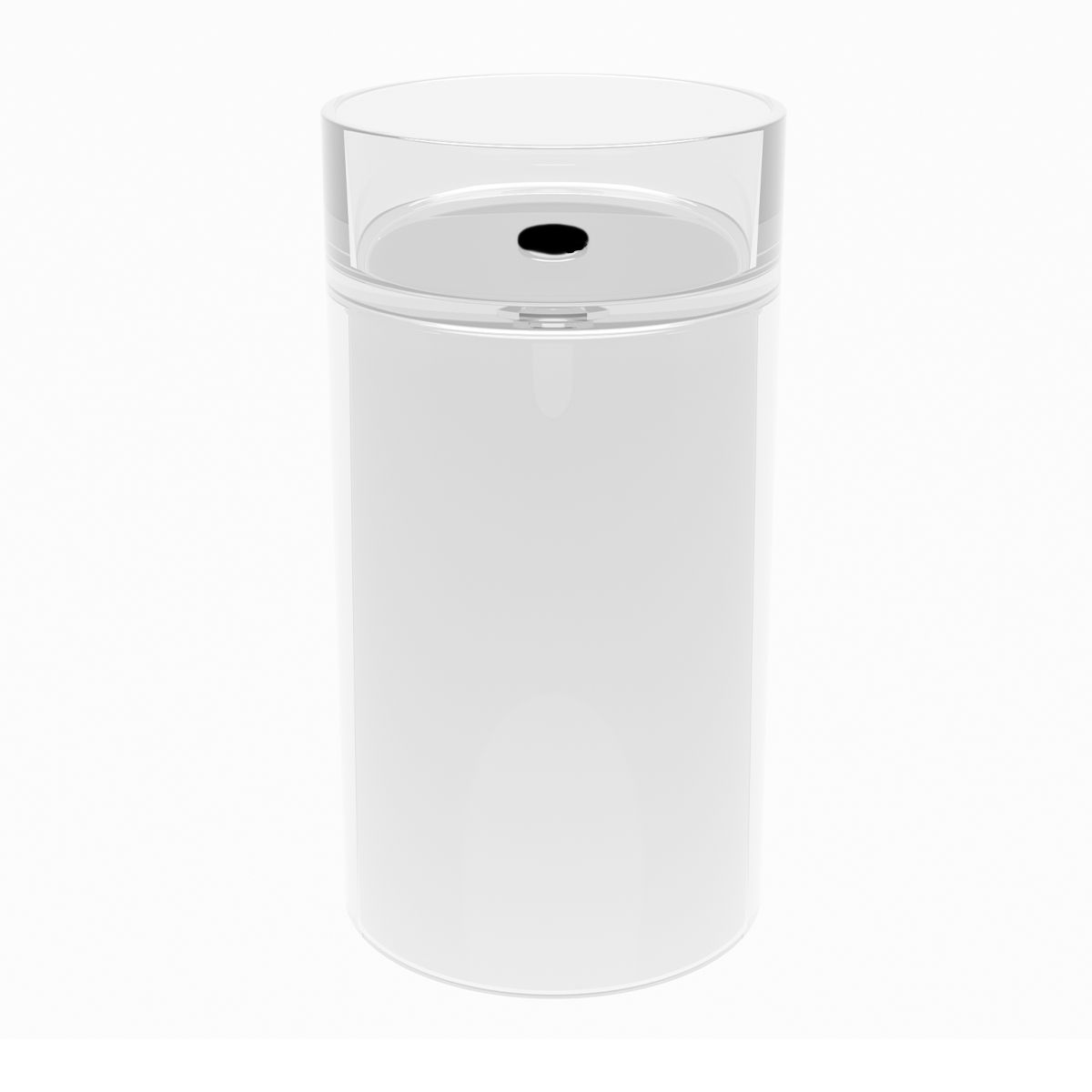 Lavoar stativ, freestanding, CristalMood, Transparent, 44.5x44.5x80 cm, ventil inclus, Sole