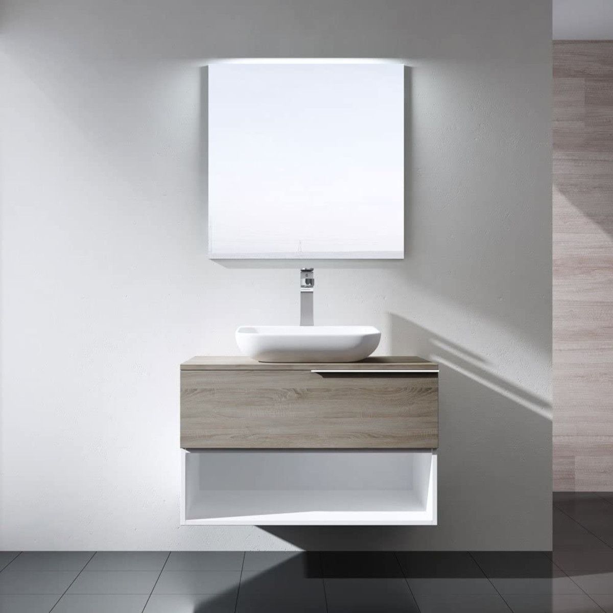 Oglinda de perete Venezia, dimensiune 90x70x2 cm