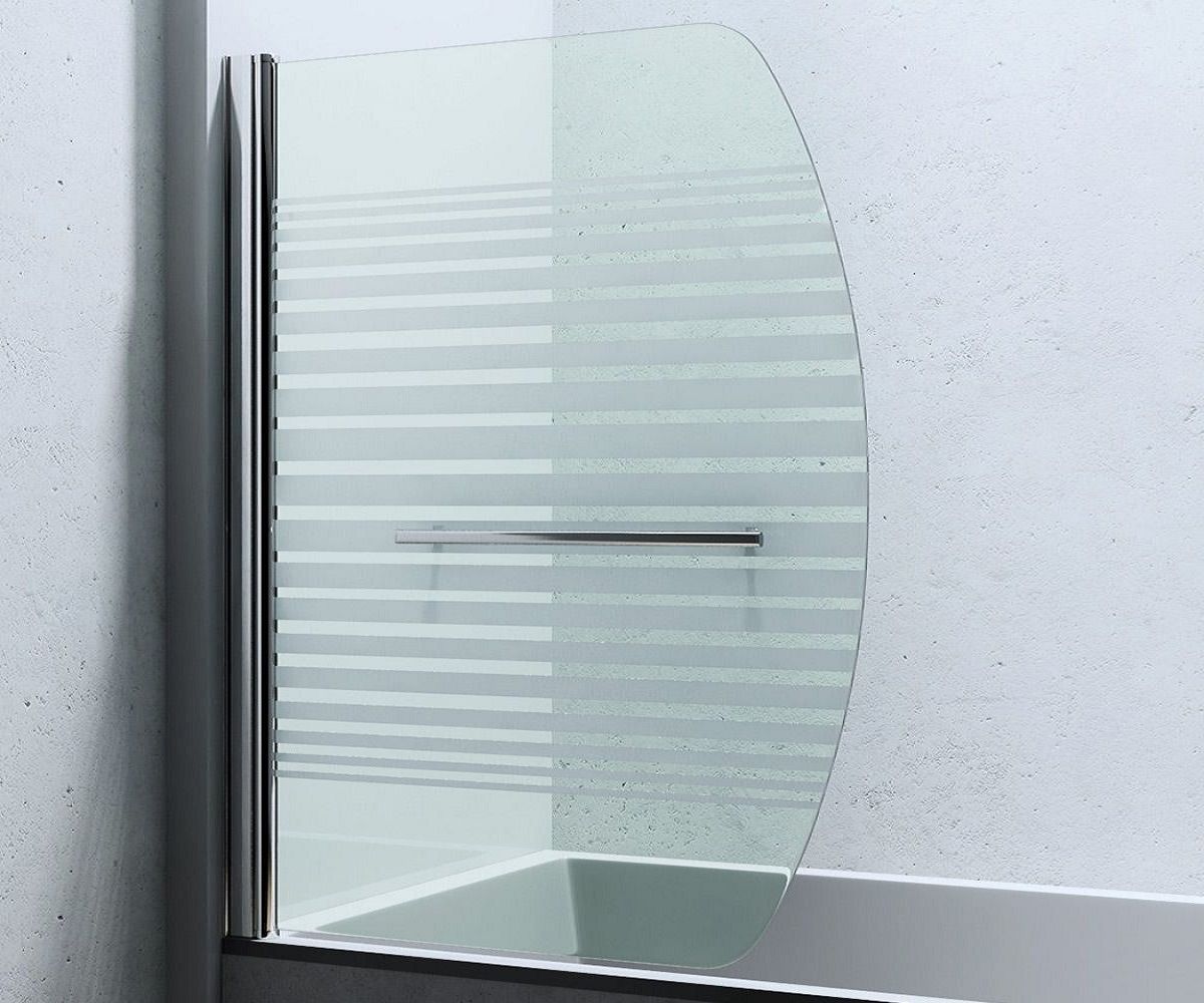 Paravan cada EGO-112, sticla securizata, Transparent sau Mat, 94x140 cm
