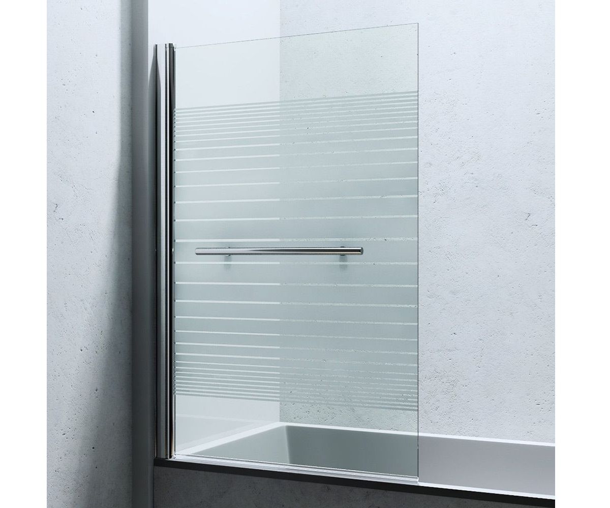 Paravan cada EGO-1121, sticla securizata 6 mm, Transparent sau Mat, 94x140 cm
