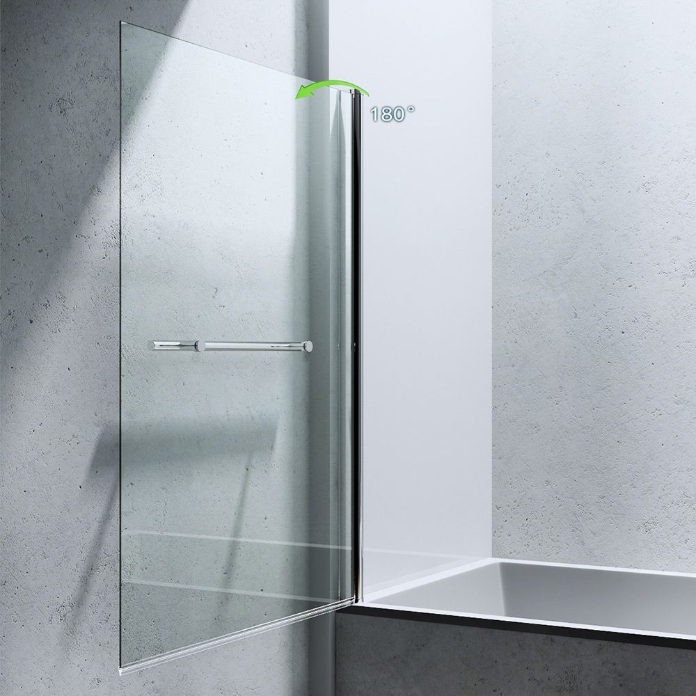 Paravan cada EGO-1121, sticla securizata 6 mm, Transparent sau Mat, 94x140 cm