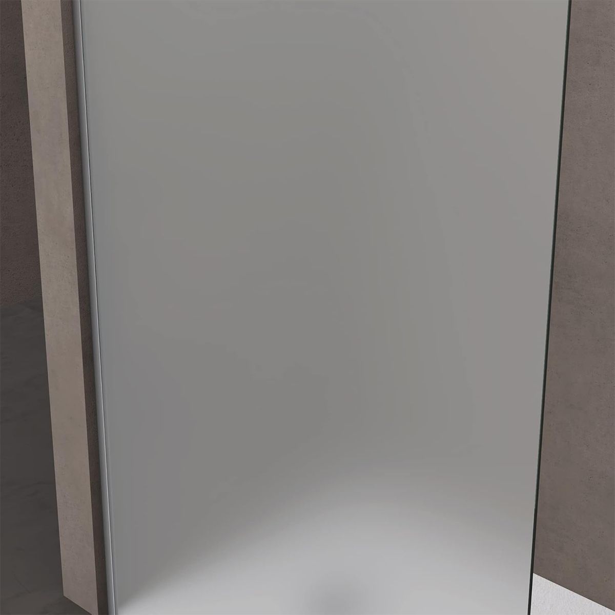 Perete dus Walk-In, sticla securizata sabalata integral 10 mm, dimenesiuni 100, 120, 140 cm, Lotus Efect, Sicilia