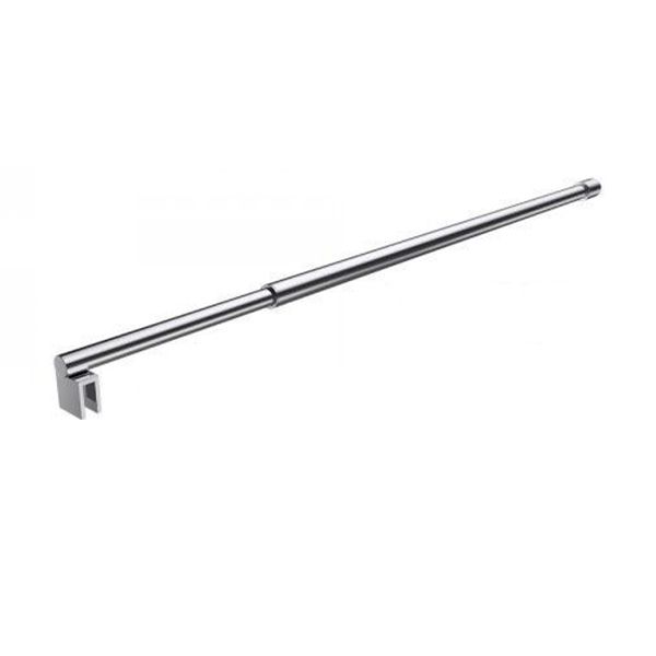 Perete dus Walk-In,  sticla securizata, sablata partial 10 mm, dimensiuni 100, 120, 140 cm, Lotus Efect, Sicilia