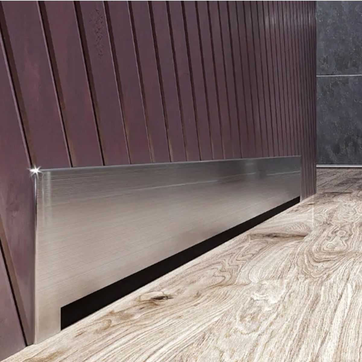 Rigola Dus montaj pe perete, sifon Viega, Crom, dimensiune 60, 80 cm, latime 7.4 cm, otel inoxidabil