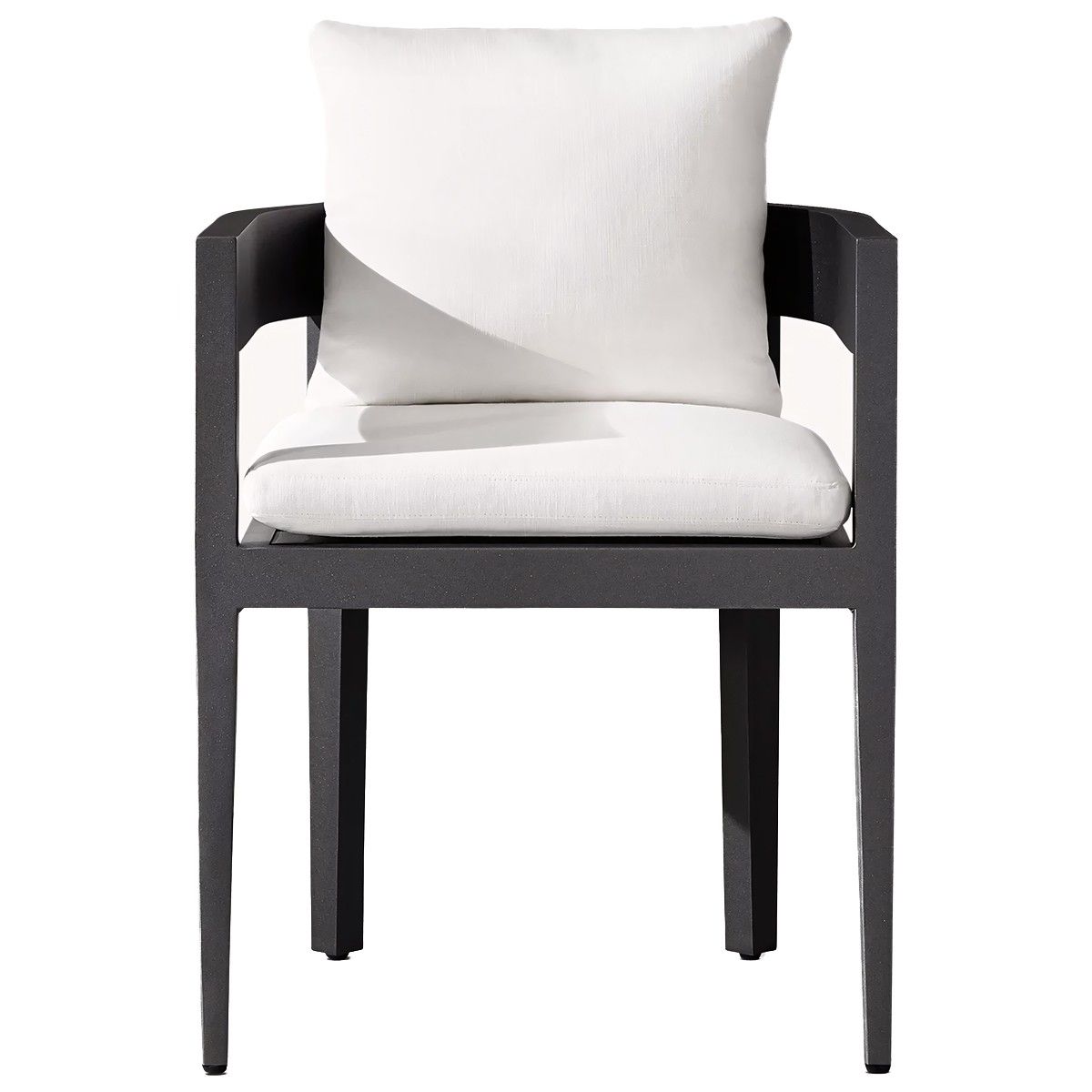 Set mobilier de 4 persoane, terasa sau gradina, aluminiu, masa rotunda si 4 scaune, tesatura din 100% Olefin, Costa Rica
