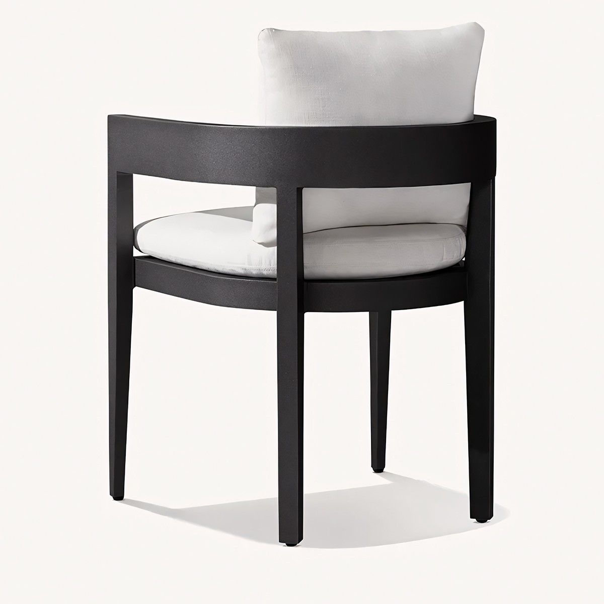 Set mobilier de 4 persoane, terasa sau gradina, aluminiu, masa rotunda si 4 scaune, tesatura din 100% Olefin, Costa Rica