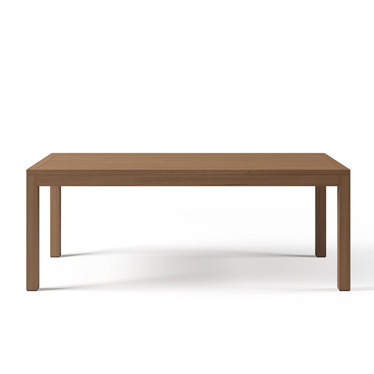 Set mobilier, terasa sau gradina, masa 150 cm + 6 scaune, lemn de Tec, impletitura tip funie, perne incluse, Gardenia