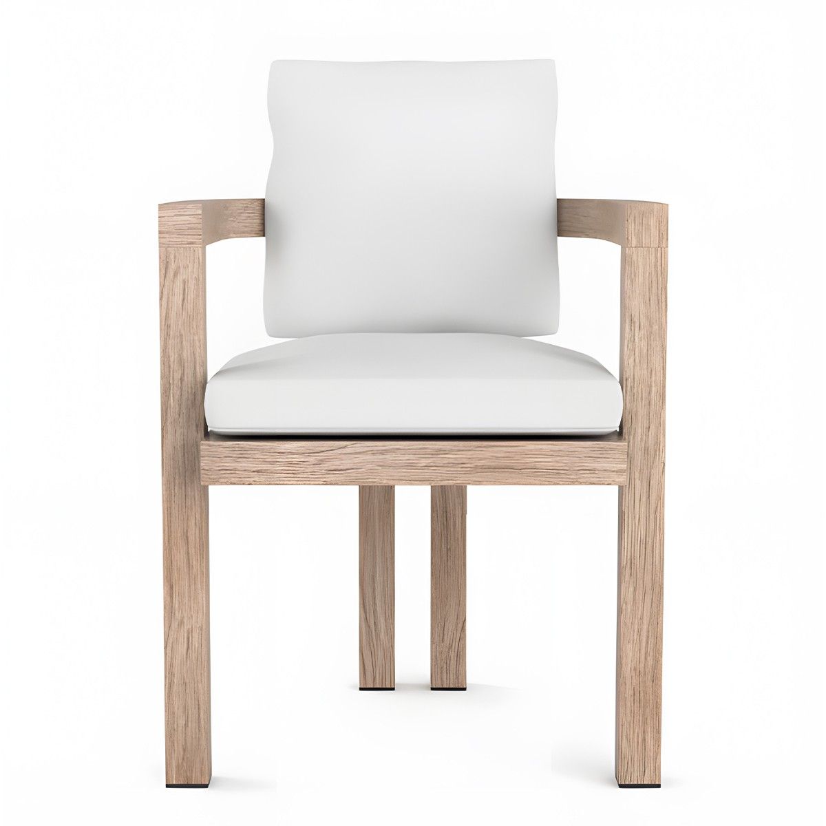 Set mobilier, terasa sau gradina, masa mare si 8 scaune, lemn de Tec integral, perne incluse, Primavera