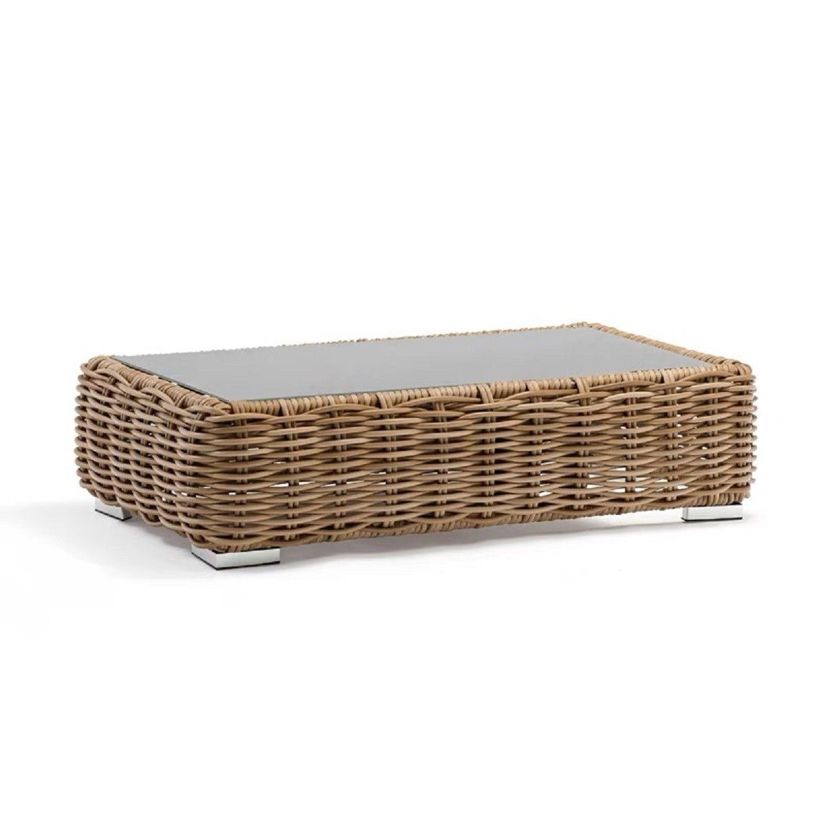 Set mobilier, terasa sau gradina, canapea, 2 fotolii , masuta de cafea, cadru aluminiu, poliratan, Augusta
