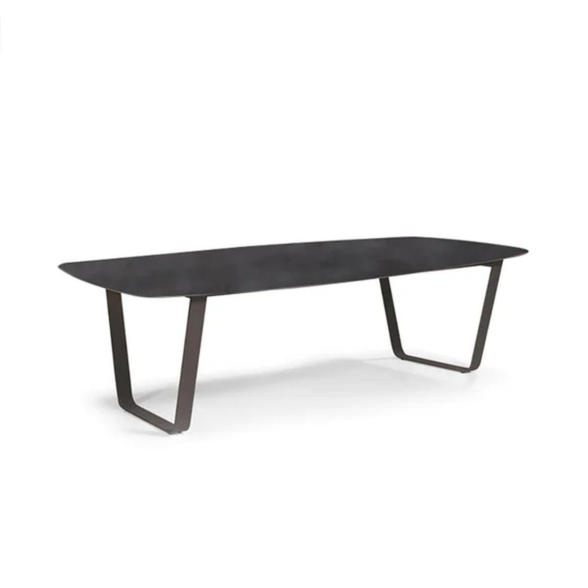 Set mobilier terasa sau gradina, 6 persoane, masa cu blat din aluminiu, scaune cu perne incluse, poliratan, Roma