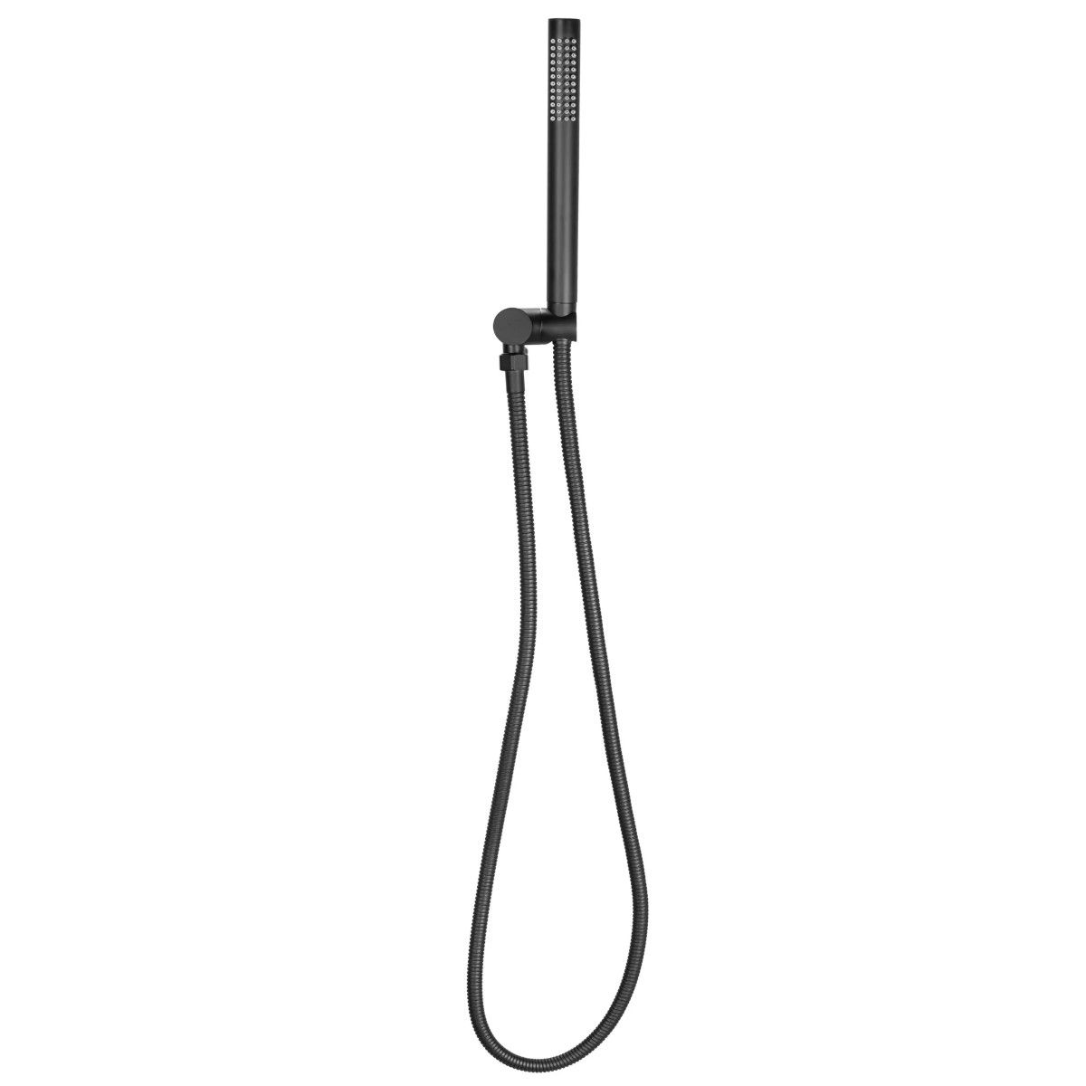 Sistem de dus cu termostat REA-MILER, Negru Mat, incastrat, baterie ascunsa, ploaie de dus 30 x 30 cm