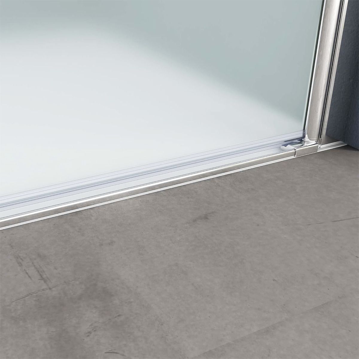 Usa de nisa EGO-24D, sticla securizata 6 mm, Sablata, Deschidere 180°, dimensiune de 100x195 cm, tratament Nano Easy Clean