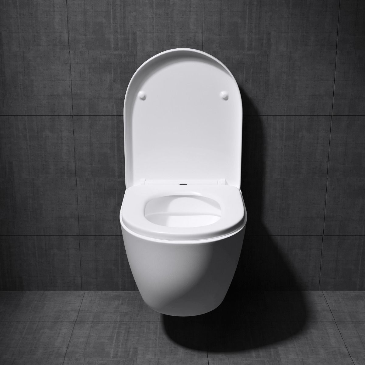 Vas Wc EGO-106, suspendat, capac Duroplast inclus