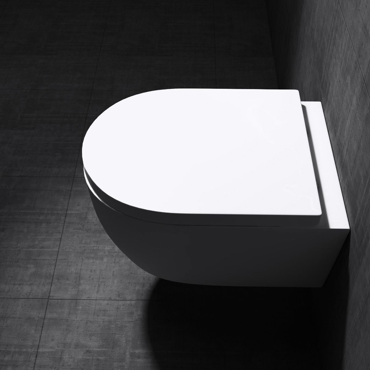 Vas Wc EGO-106, suspendat, capac Duroplast inclus