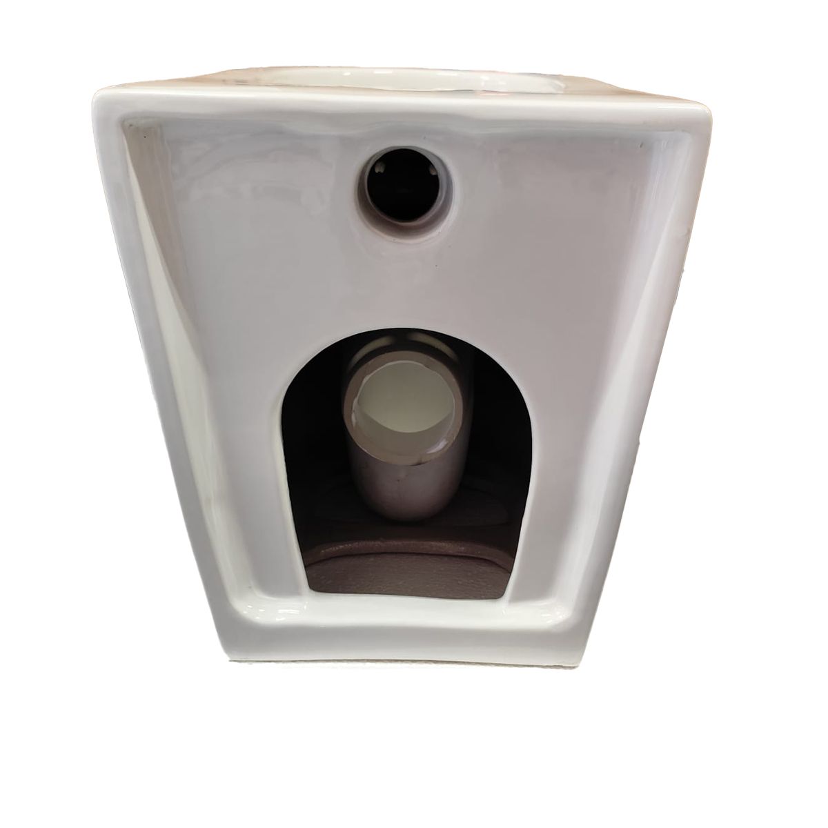 Vas WC EGO Galo, Rimless, Alb, 56x36 cm montaj podea, capac duroplast slim soft-close inclus