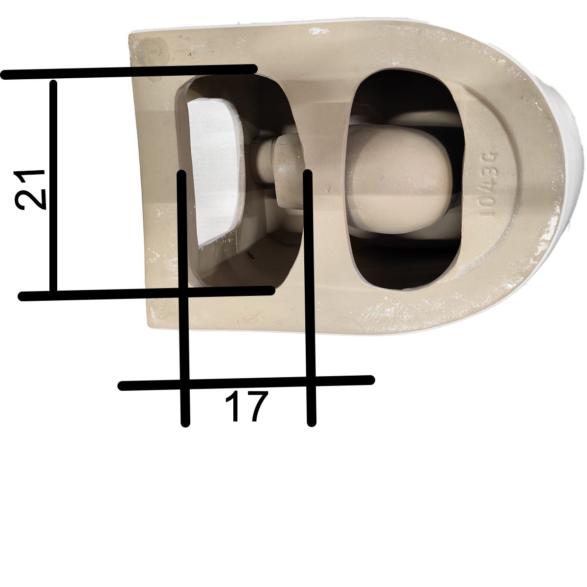Vas WC EGO Galo, Rimless, Alb, 56x36 cm montaj podea, capac duroplast slim soft-close inclus