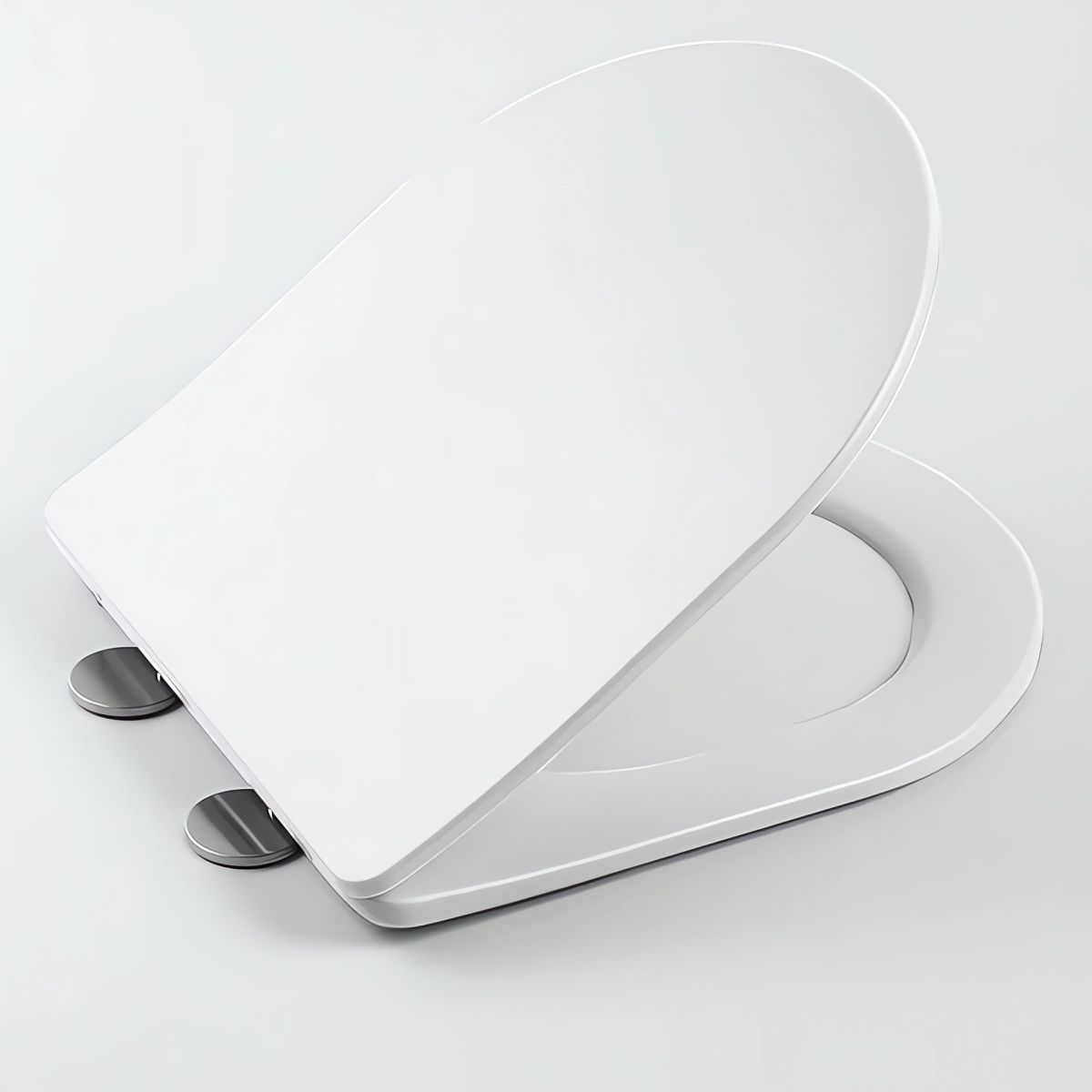 Vas WC EGO Galo, Rimless, Alb, 56x36 cm montaj podea, capac duroplast slim soft-close inclus