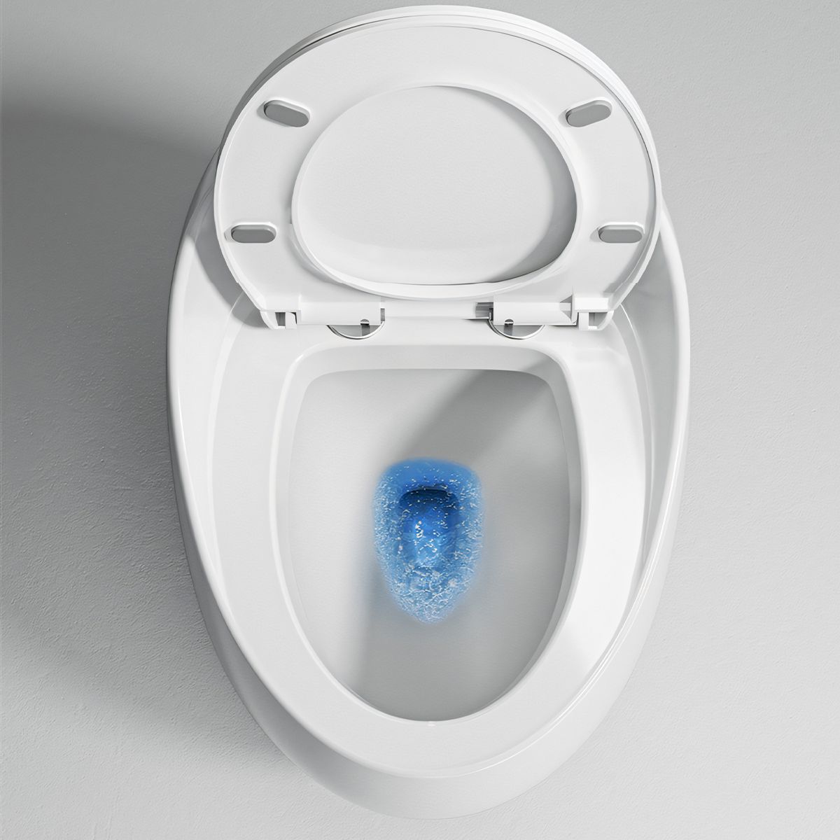Vas WC  New Santa Rimless, 65x47 cm, Rezervor Incorporat, Alb, montaj podea, capac cu soft-close inclus