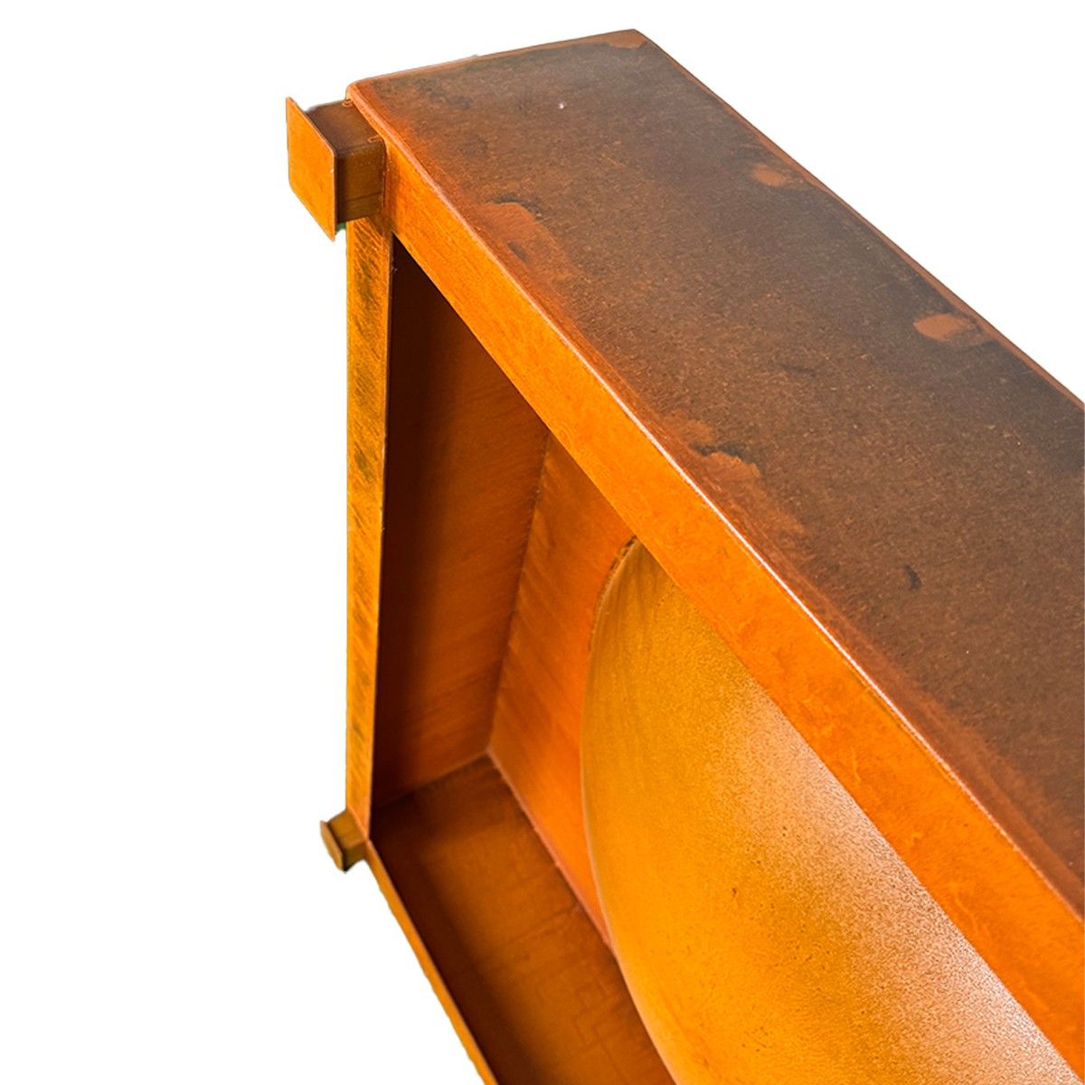 Vatra de foc, otel corten de 2 mm, 80x80x20 cm, Magma